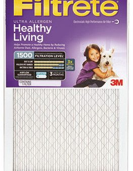 3M FILTRETE 2022-6  20 X30 X1  FURNACE AIR FILTERS PURPLE ULTRA ALLERGEN - Quantity of 12 Online Hot Sale