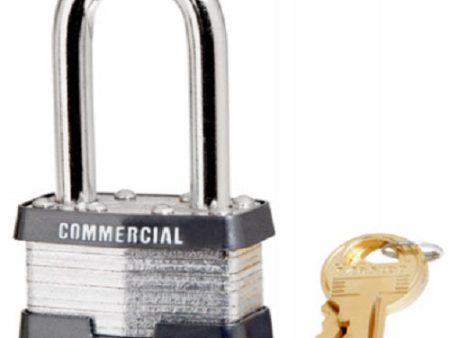 Master Lock 1KALF-2126 1-3 4 Inch Commercial Keyed Alike Laminated Padlock - Quantity of 20 Online