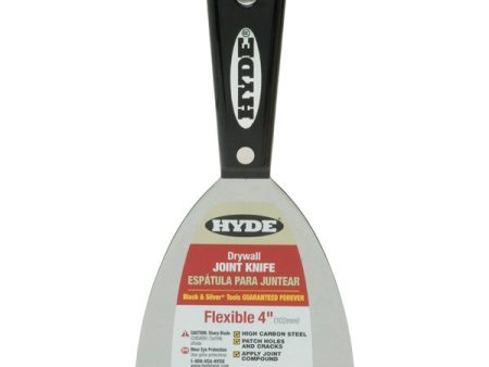 Hyde 02550 4 Inch High Carbon Steel Blade Putty Joint Knife - Quantity of 18 Sale