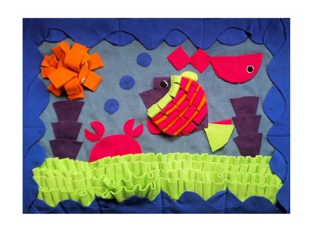 For the love of dog Pocket Of Sea  - Enrichment Puzzle Game Mat for Dogs Cheap