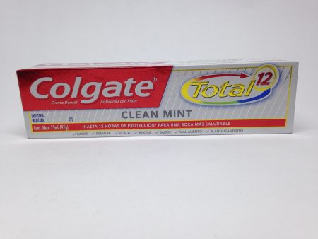 PASTA DENTAL COLGATE TOTAL CLEAN MINT 75ML on Sale