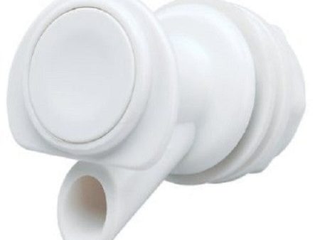 Igloo Corp 24009 White Replacement Push Button Cooler Spigot - Quantity of 100 For Sale