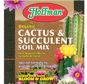 Hoffman 10410 10 Quart Bag of Organic Cactus & Succulent Potting Planting Soil Mix - Quantity of 1 Cheap