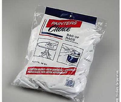 Intex 8316-12-01-TS 1 lb White Painters Cotton Blend Bag of Rags - Quantity of 12 Cheap