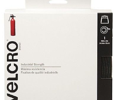 (12) rolls Velcro 90197 2  x 15 ft Industrial Strength Black Velcro Sticky Back Discount