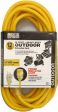 4 ea 02587ME 25  12 3 SJTW-A YELLOW  EXTENSION CORDS Supply