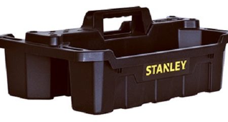 Stanley STST41001 Black Portable Tool Storage Tote Caddy - Quantity of 10 on Sale