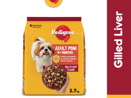 PEDIGREE® Mini Dog Food Dry Adult Grilled Liver Supply