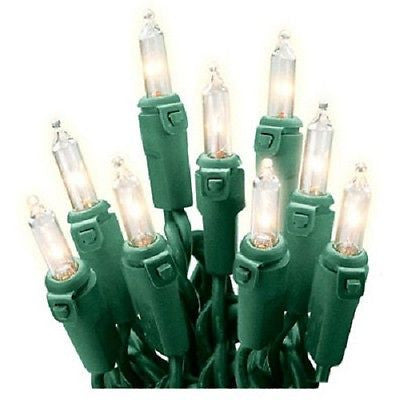 Holiday Wonderland 48350-88 450 Count   3 Sets  x 150 Clear Incandescent Mini Light Set - Quantity of 1 Cheap