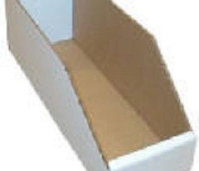 R3 Chicago #124 4  x 12  x 4  25-Count Pack of Corrugated Cardboard Shelf Bin Organizers Hot on Sale