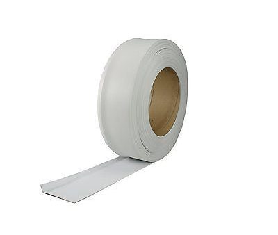 M D Bldg 75507 4  x 120  White Vinyl Wall Base Cove Moulding Bulk Roll - Quantity of 1 Online