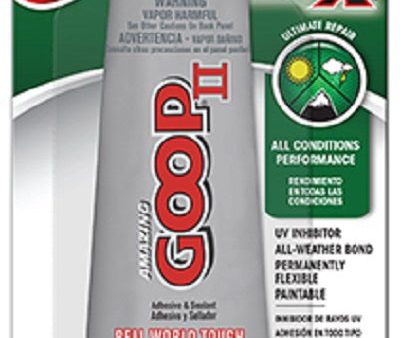 Goop 142100 2 oz Tube Of Amazing Goop II Max Clear Ultimate Repair Glue - Quantity of 4 For Sale