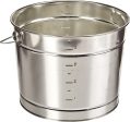 LeakTite M05Q0005012 5 Quart Metal Paint   Utility Pails With Double Ribbed Construction - Quantity of 6 on Sale