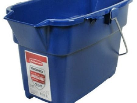 Rubbermaid 1793555 14 Quart Royal Blue Roughneck Cleaning Bucket - Quantity of 10 For Cheap