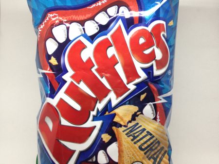 PAPAS RUFFLES NATURAL 200GR For Sale