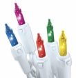 Holiday Wonderland 48601-88A 100-Count Multi-Color With White Cord Christmas Light Set - Quantity of 3 For Discount