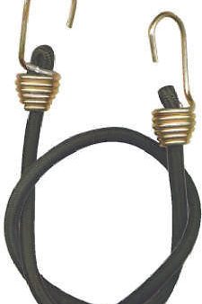 (50) Keeper 06180 24  Black Industrial Strength Bungee Cords w HD Steel Hooks Fashion