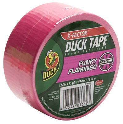 12ea 868088 1.88 x45  FLAMINGO PINK DUCK DUCT TAPE Cheap