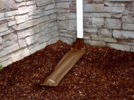 Thermwell DE46BR 46  Brown Roll Out   Roll Up Automatic Downspout Extenders - Quantity of 2 Online