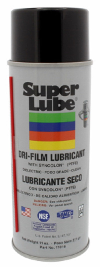 Synco Super Lube 11016 11 oz Can Of Dri-FIlm Lubricant - Quantity of 4 Supply