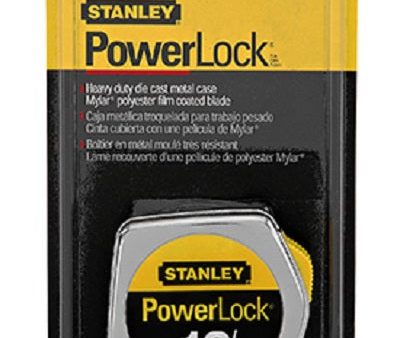 Stanley 33-212 1 2 Inch x 12 Foot Powerlock Tape Measure - Quantity of 6 on Sale