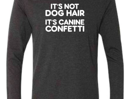 Canine Confetti Long Sleeve Tee For Sale