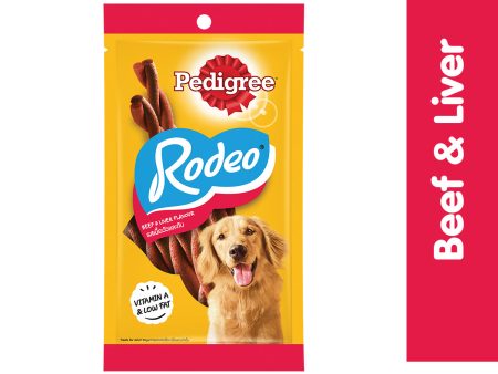 PEDIGREE® RODEO™ Dog Treat Adult Beef and Liver 90g Supply