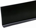 M D Building 75218 4  x 4  Black .080 Vinyl Cove Wall Base Moulding - Quantity of 16 For Cheap