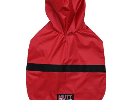 Mutt Of Course Raincoat For Dogs - (Red & Blue Color) Sizes Available Fashion