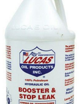 Lucas Oil Products LUC10018 1 Gallon Hydraulic Oil Booster & Stop Leak - Quantity of 1 Hot on Sale