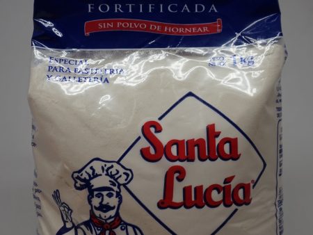 HARINA SANTA LUCIA SIN POLVO DE HORNEAR 1KG Sale