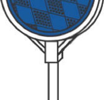 Hillman 840072 48  Blue Driveway Marker Reflectors - Quantity of 18 Sale