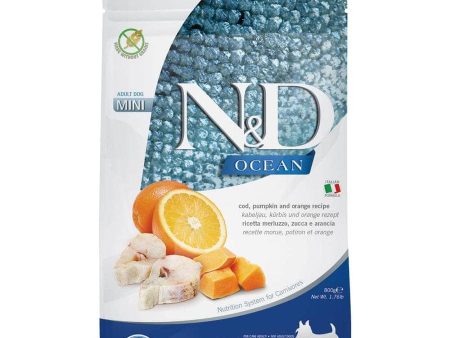 Farmina N&D Ocean Cod, Pumpkin & Orange Mini Adult Dog Dry Food Online