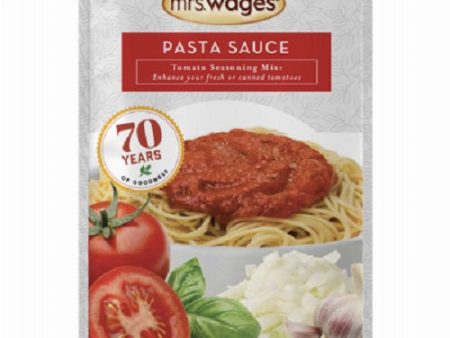 Mrs. Wages W538-J4425 5 oz Tomato Sauce & Canning Mix Pasta   Spaghetti Sauce - Quantity of 12 Fashion