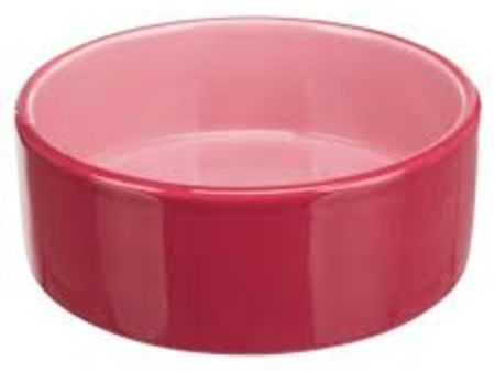 Trixie Ceramic Bowl Pink 800ml, Diameter 16cm on Sale