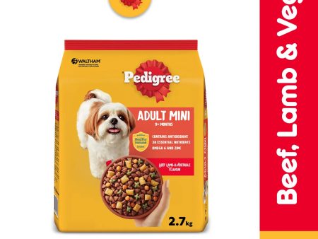 PEDIGREE® Mini Dog Food Dry Adult Beef Lamb & Vegetable For Sale