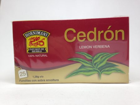 TÉ HORNIMANS CEDRÓN X 25 FUNDITAS Sale