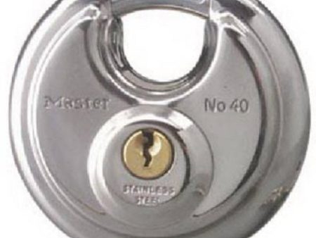 Master Lock 40KAD-0501 2-3 4 Inch Keyed-Alike Shielded Padlock - Quantity of 3 For Cheap