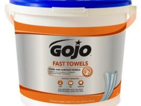 GOJO 6299-02 225 Count Container of Fast Wipe Towels Hand Cleaning Towels - Quantity of 1 Online