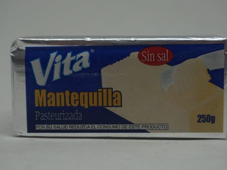 MANTEQUILLA VITA SIN SAL 250GR For Cheap