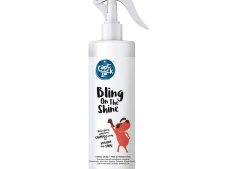 Captain Zack Bling on the Shine 250 ml, Dry Shampoo For Dogs Supply