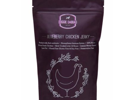 Doggie Dabbas Blueberry Chicken Jerky 85gms Fashion