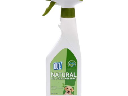 Out Natural Flea, Tick & Mite Spray (500ml) Online now