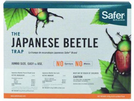 Safer 70102 Non-Toxic Garden Japanese Beetle Trap - Quantity of 2 Cheap