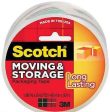 3M SCOTCH 3650 1.88  x 54.6 yd Clear Moving & Storage   Packing Tape - Quantity of 36 For Sale