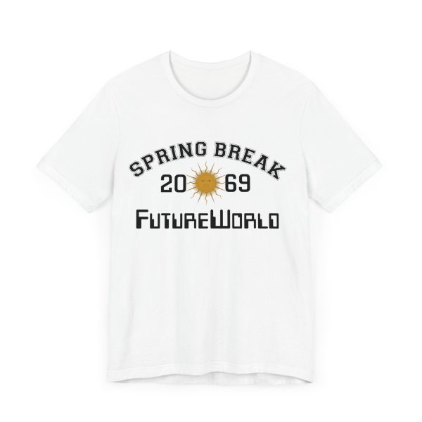 Spring Break: Futureworld  Unisex Jersey Short Sleeve Tee Online Hot Sale