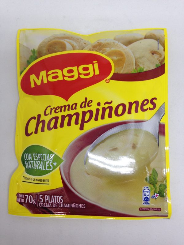 CREMA DE CHAMPIÑONES MAGGI 70GR Supply