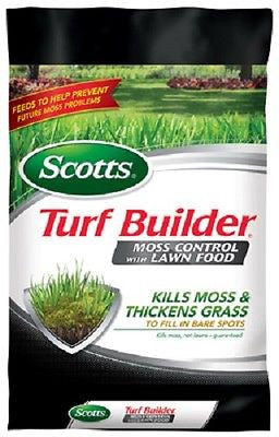 Scotts 38505 5000 sq ft Turf Builder Moss Control w  Lawn Food Fertilizer - Quantity of 2 bags Sale