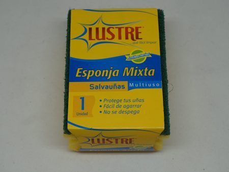 ESPONJA MIXTA SALVA UÑAS LUSTRE Online Hot Sale