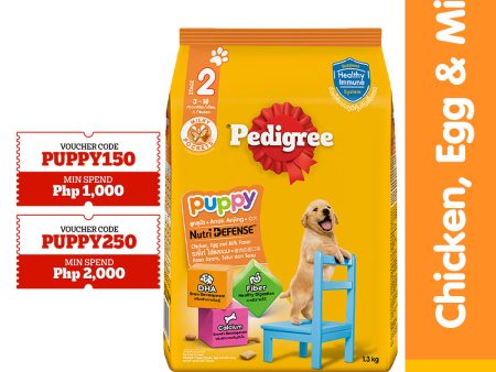 PEDIGREE® Dog Food Dry Puppy Chicken, Egg & Milk on Sale